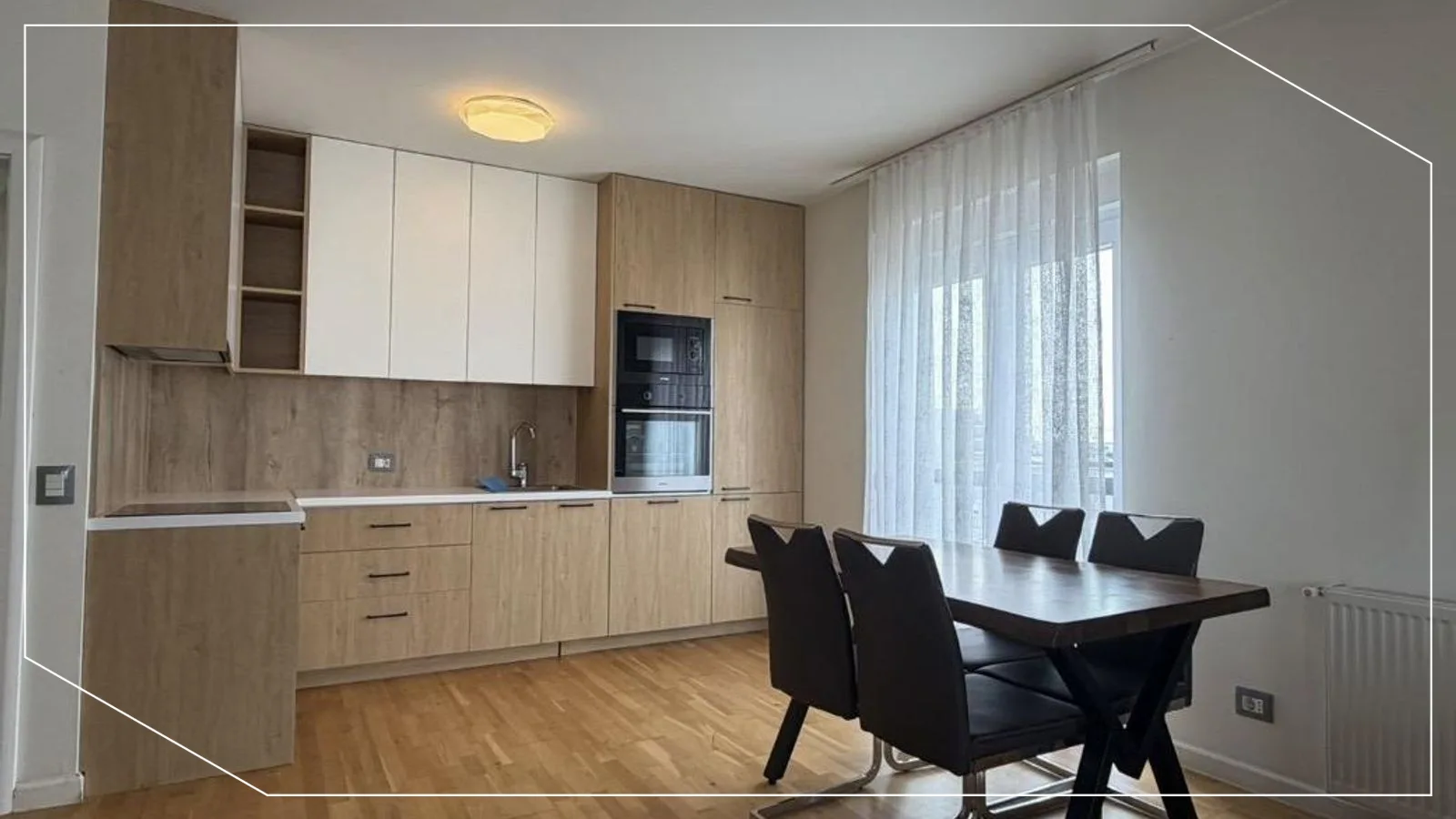 96m² Wohnung zur Miete in Bregu i Diellit, Prishtina image 2