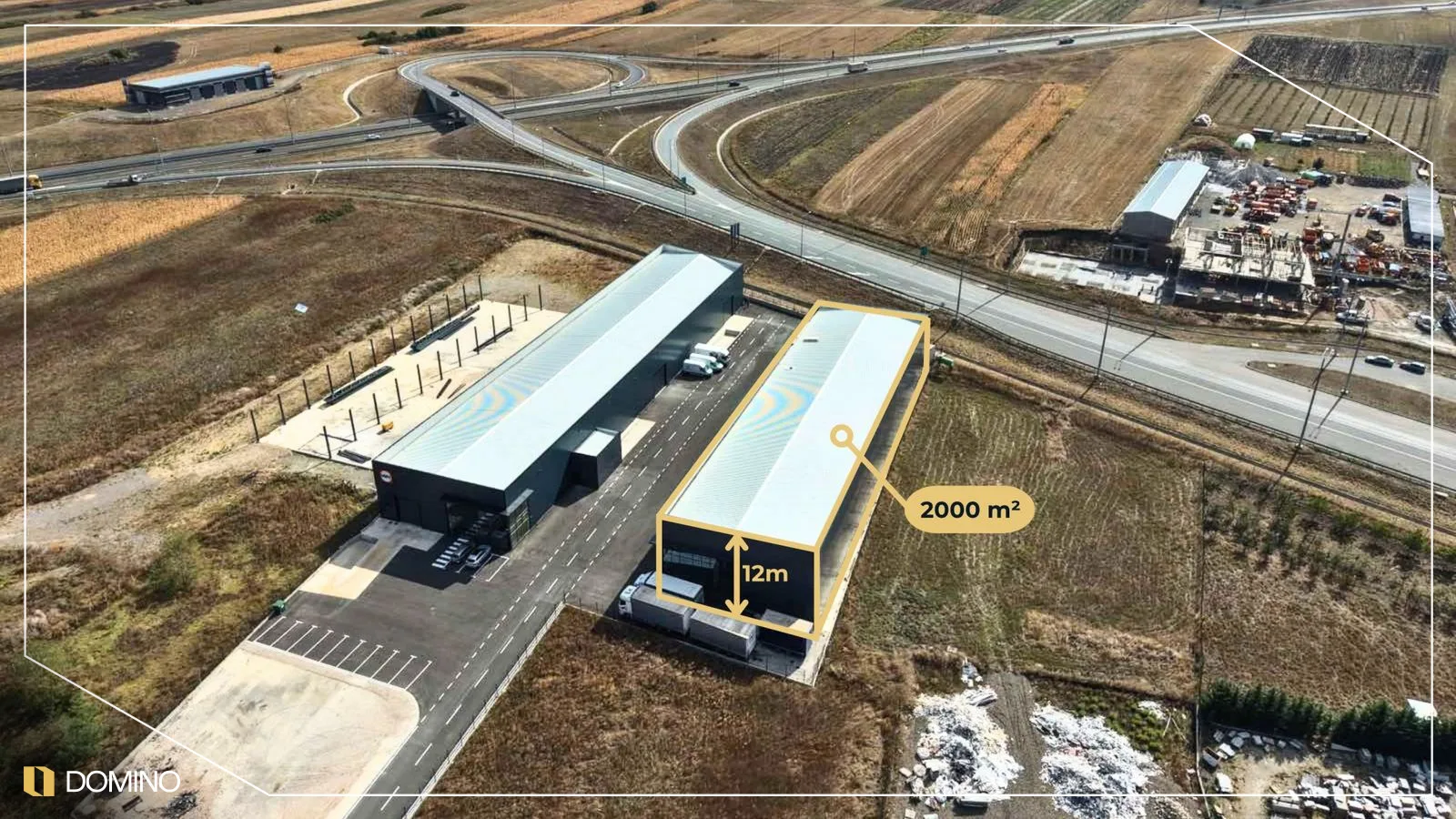 Depo me qira 2.000m² në magjistralen Prishtinë–Ferizaj image 1