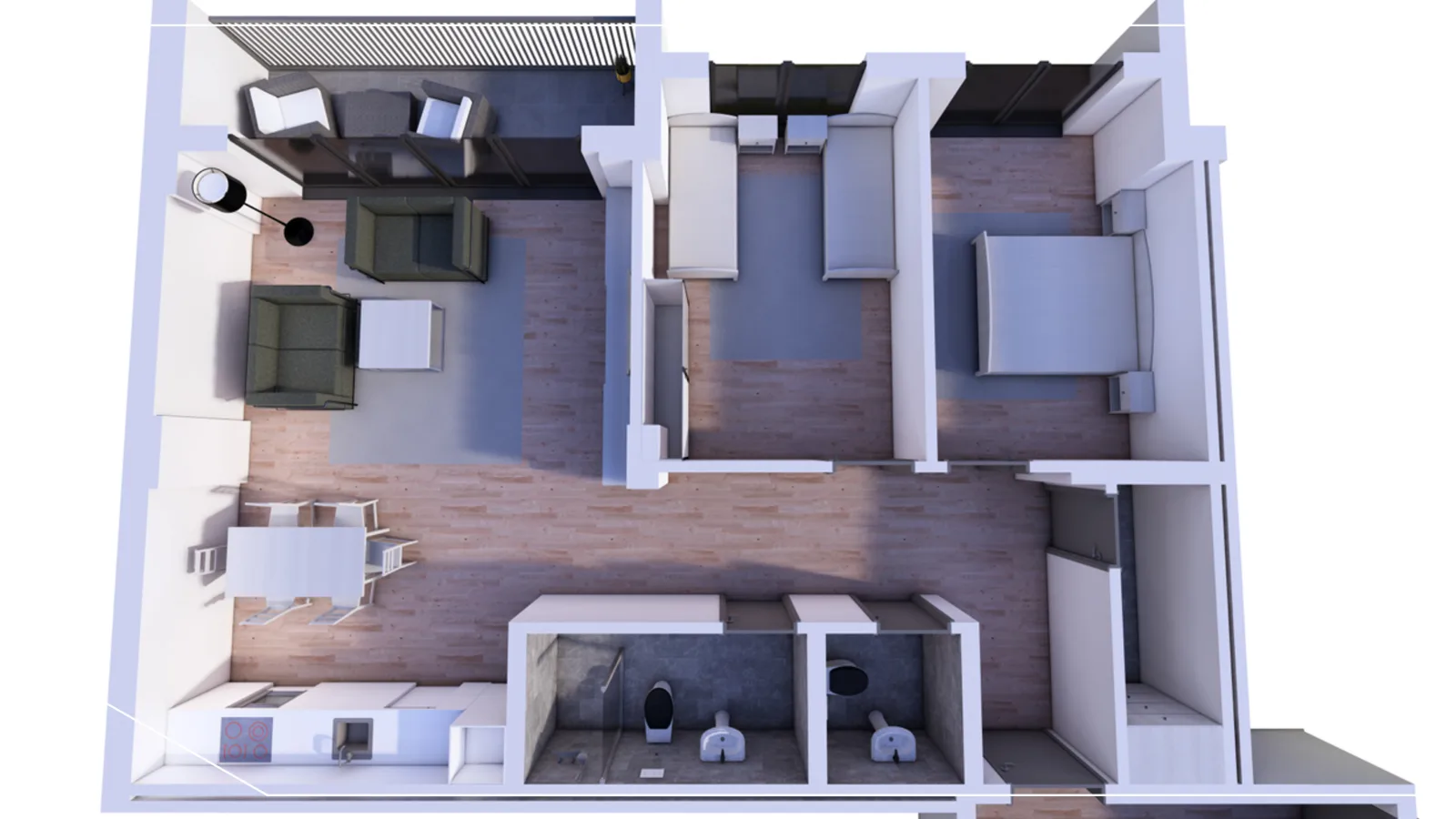 Banesë në shitje 100,21m² në lagjen Arbëri, Prishtinë image 2