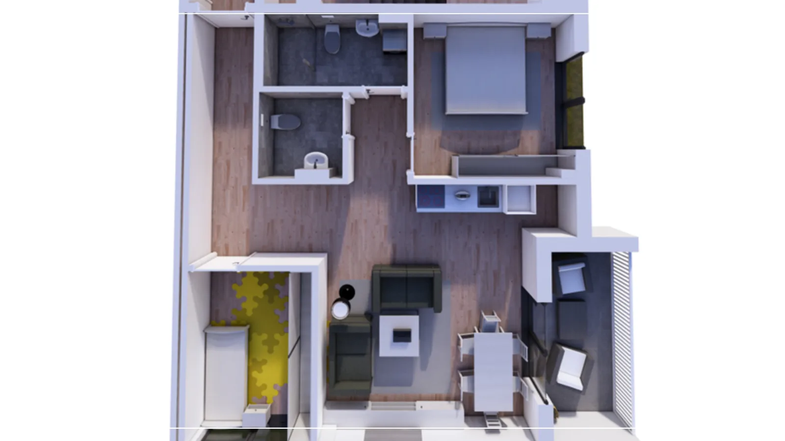 Banesë në shitje 78,6m² në lagjen Arbëri, Prishtinë image 2