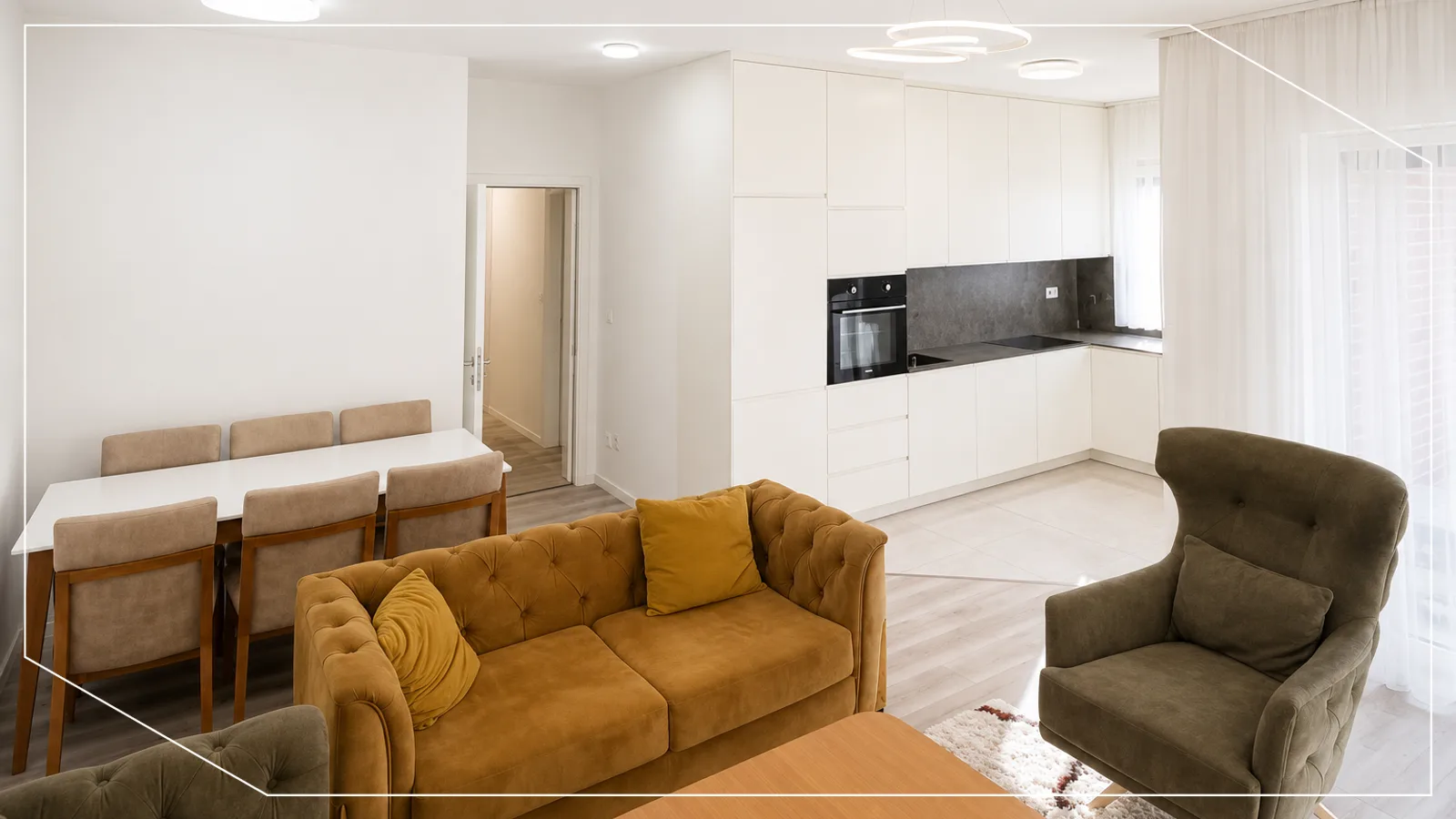 90m² Apartment for Rent in Mati 1, Prishtina image 3