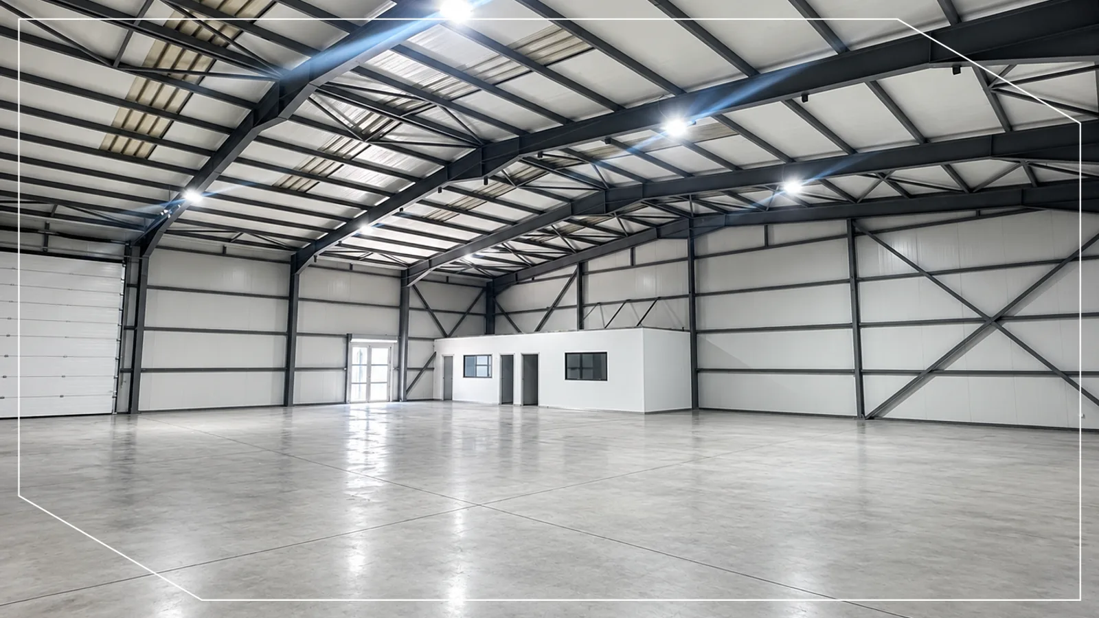 INDUSTRIEFLÄCHE ZU VERMIETEN – 500 M² LAGERHALLE NAHE PRISHTINA MALL image 2