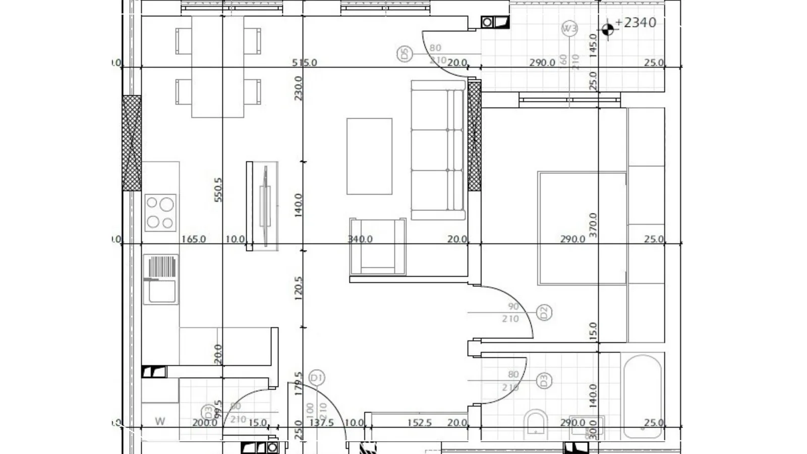 Banesë në shitje 61,88m² në lagjen Bresje, Fushë Kosovë image 2