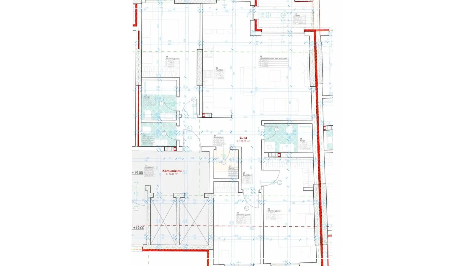 Wohnung zum Verkauf 120,72m² im Viertel Rruga A, Prishtina image 2