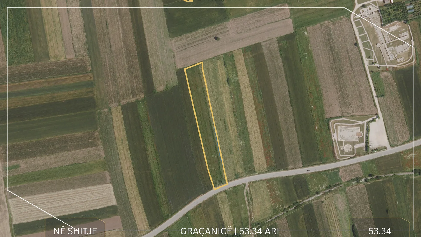 Land for sale 53.34 ares in Graçanicë image 2
