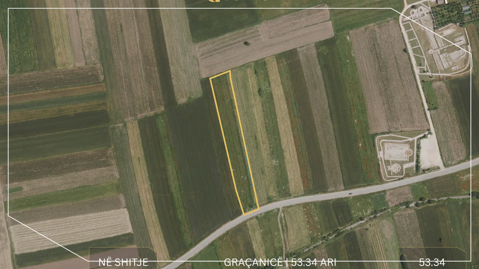 Land for sale 53.34 ares in Graçanicë image 3
