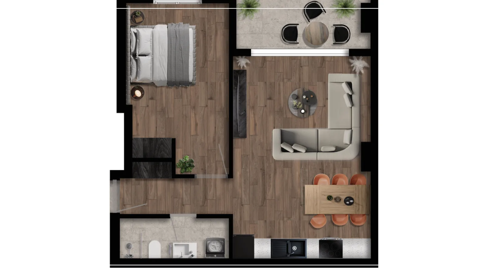 60,26m² Wohnung zum Verkauf in Rruga A, Pristina image 2