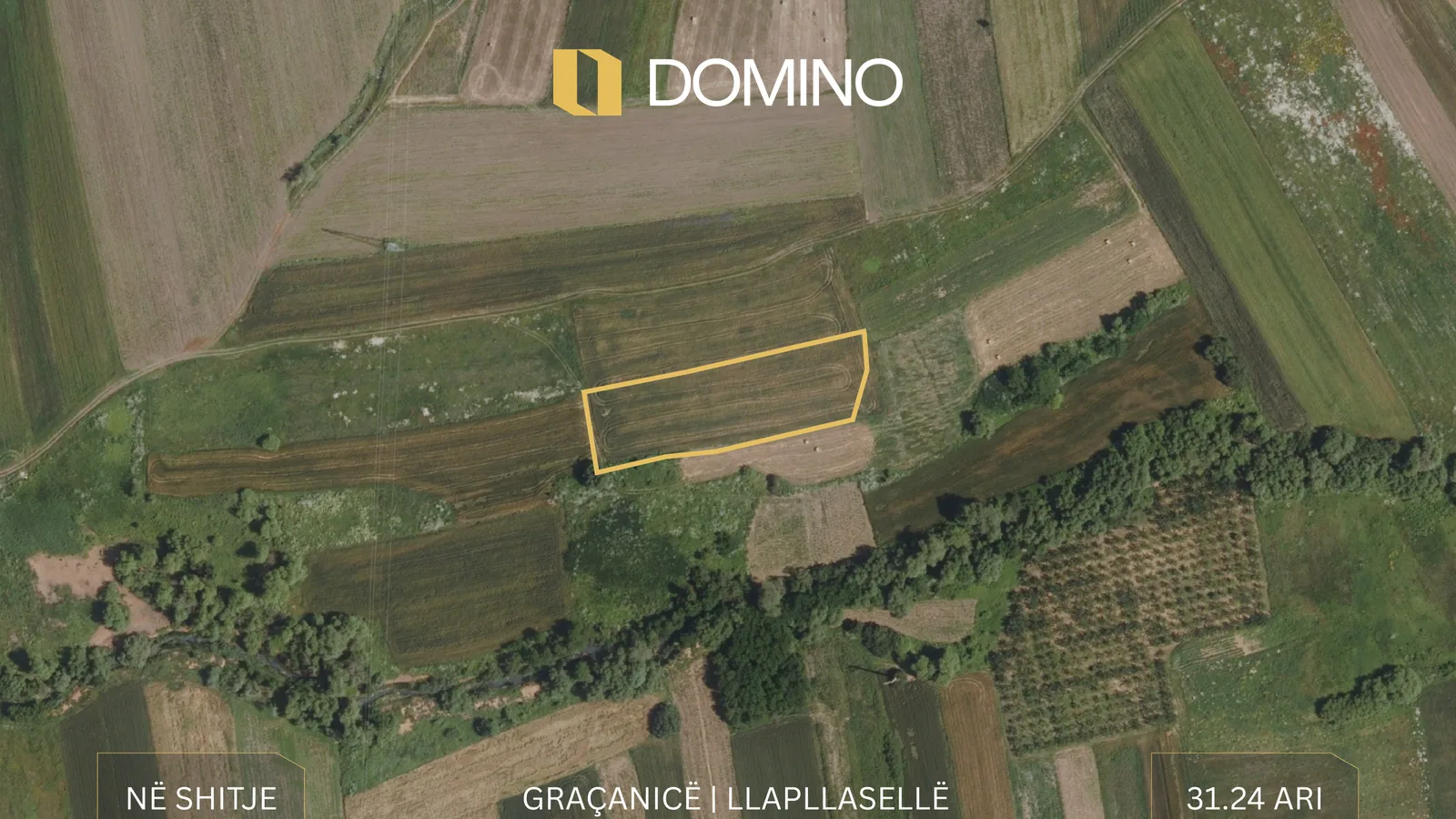 Land for sale, 31.24 ares, in Llapllasellë, Graçanicë image 1