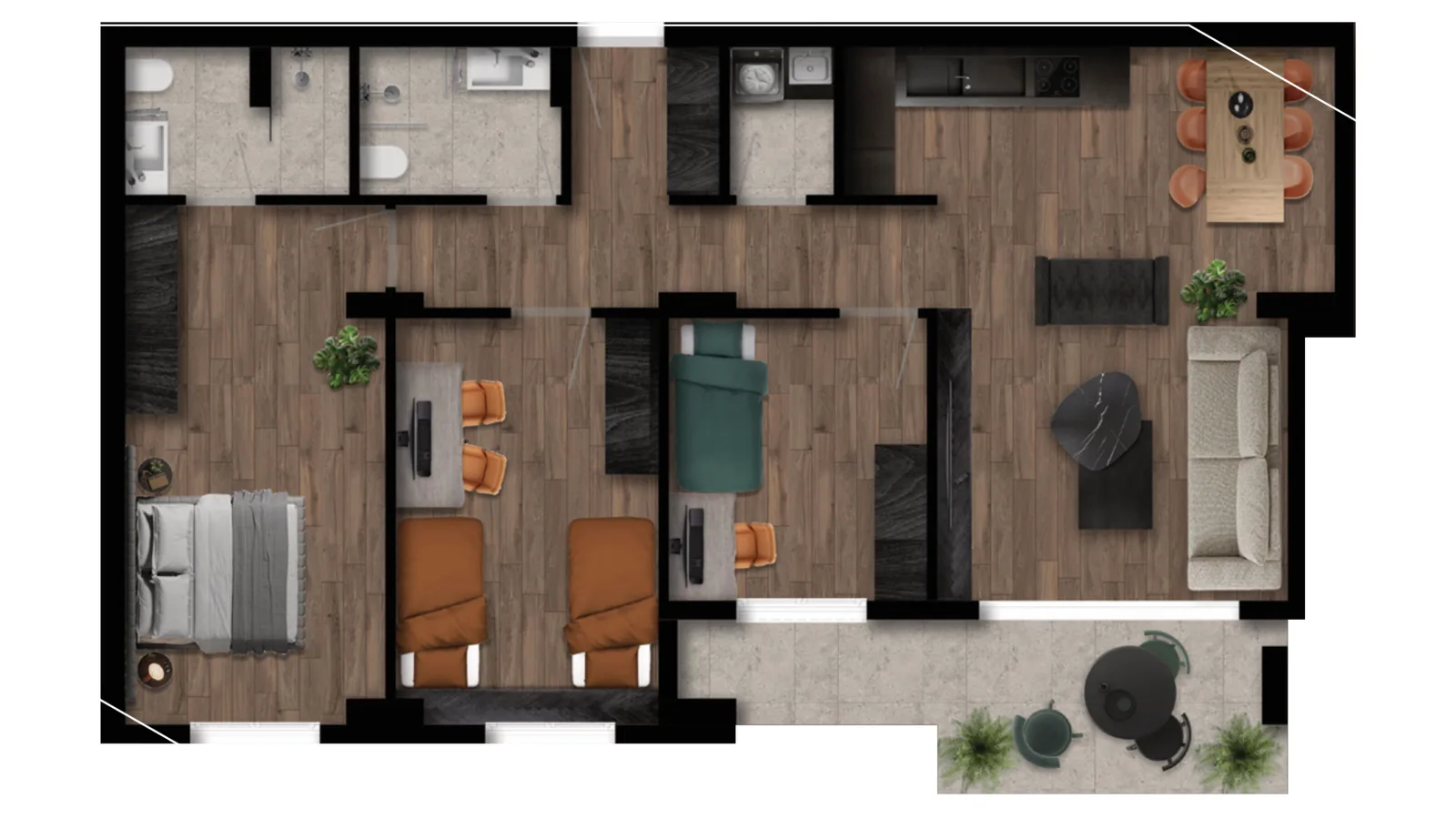Apartment for sale 112.59m² in Rruga A neighborhood, Prishtina image 2