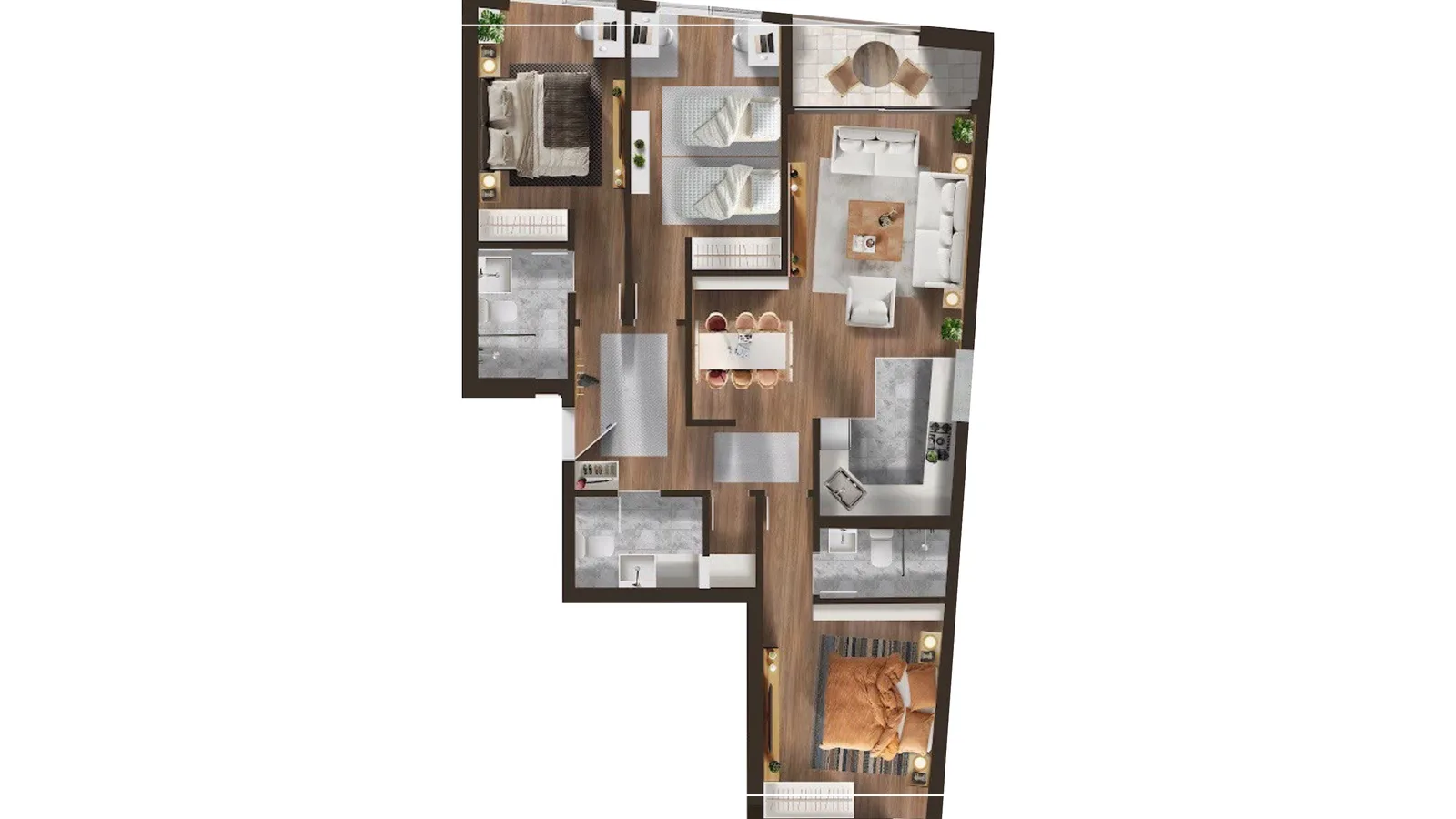 Wohnung zum Verkauf 114,86m² in Dragodan, Prishtina image 2