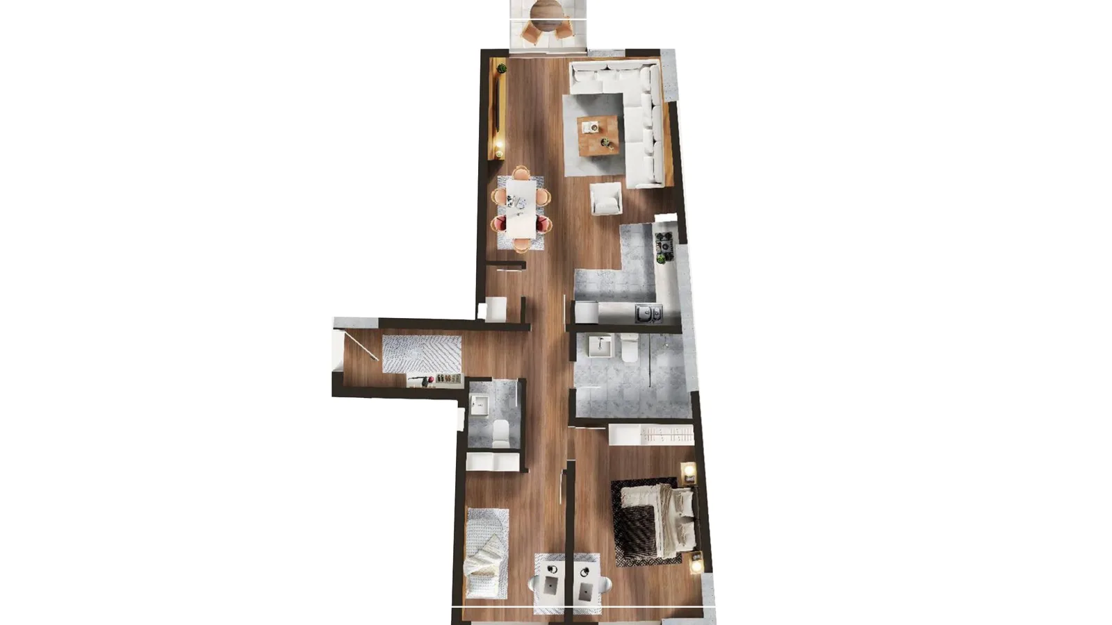 Apartment for sale 97.27m² in Arberi, Prishtina image 2