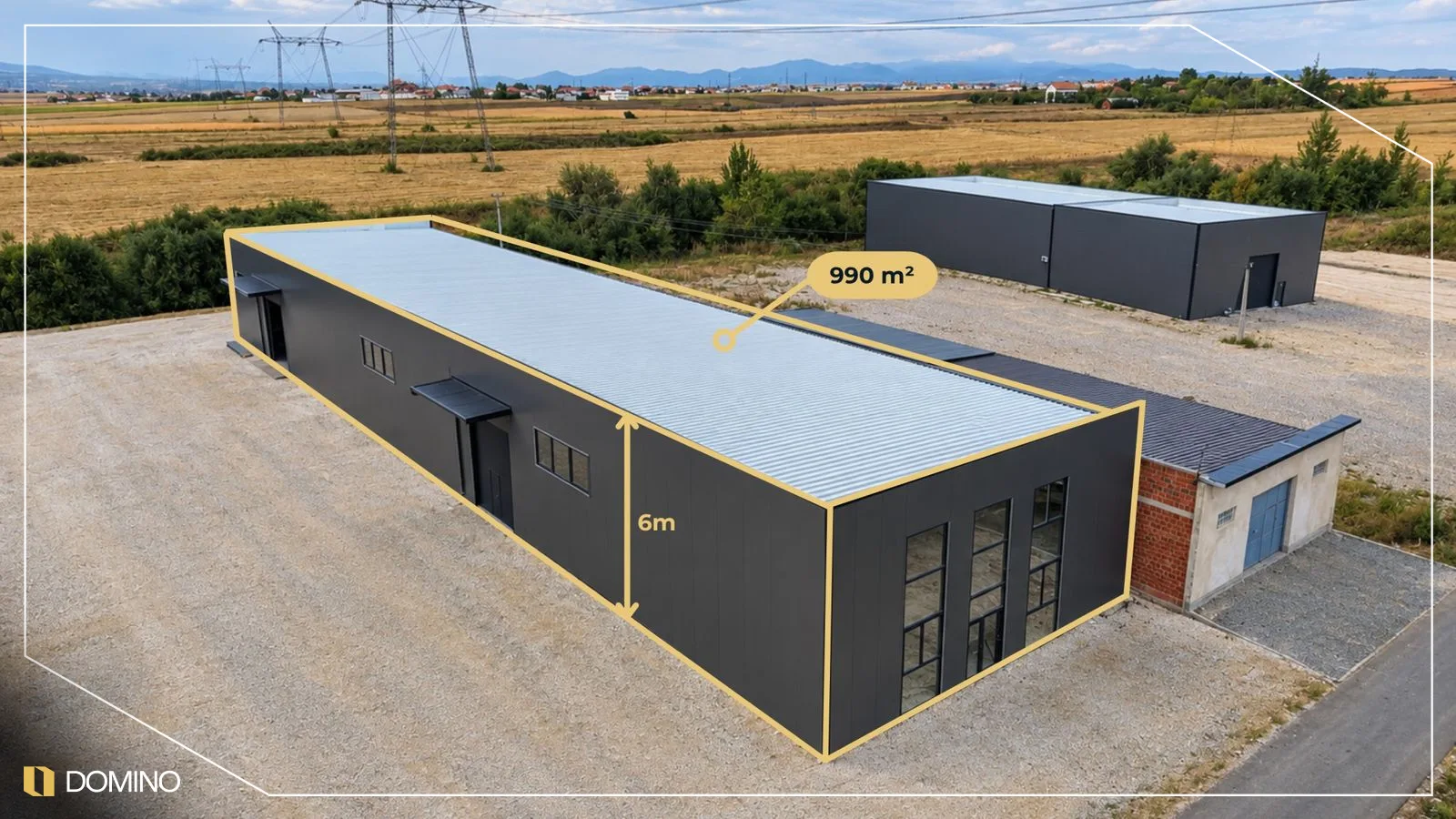 990m² Lagerhalle zur Miete in Obiliq image 1