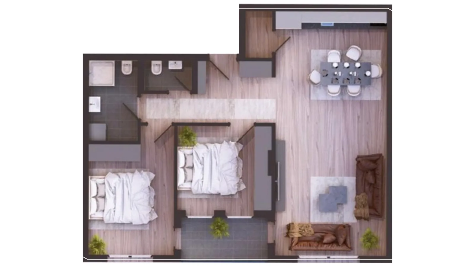 Wohnung zum Verkauf 88,45m² in Arbëri, Prishtinë image 2