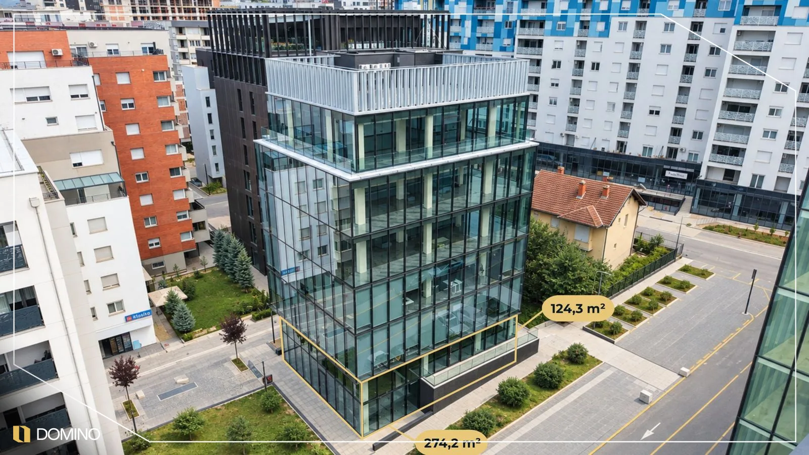 Lokal me qira 398,5m² në lagjen Muharrem Fejza, Prishtinë image 1