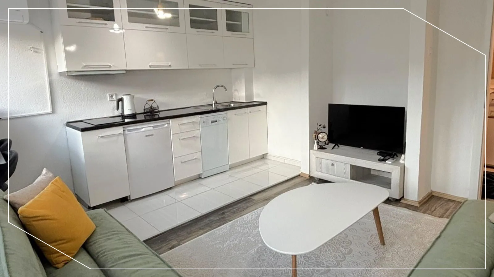 Banesë me qira 60m2 në lagjen Bregu i Diellit, Prishtinë image 2