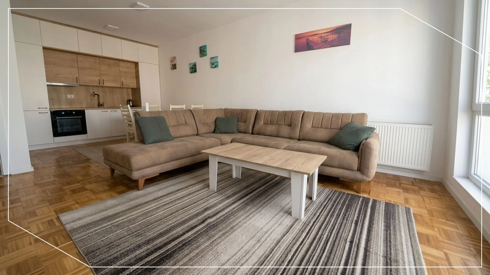 63m² Wohnung zum Verkauf in Muhaxherët, Prishtina image 2