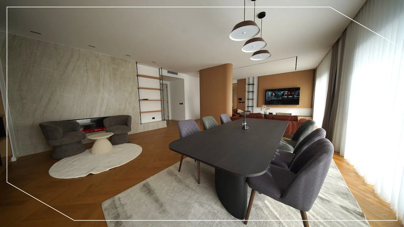 235m² Apartment for Rent in Arberi, Prishtina image 2